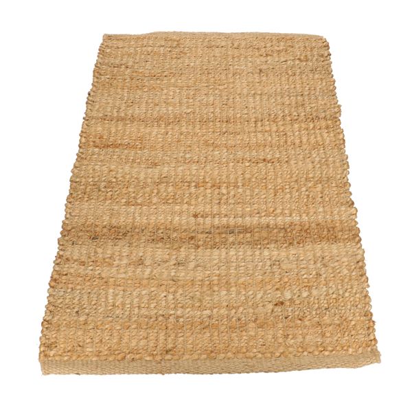 Deurmat, jute & hennep, naturel