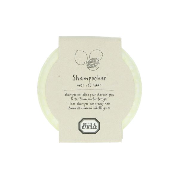 Greasy hair shampoo bar, 60 g