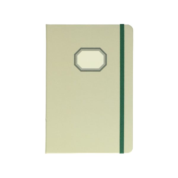 Image of Notitieboek, nostalgisch, groen, 21 x 14 cm