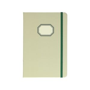 Notizbuch, nostalgisch, grün, 21 x 14 cm