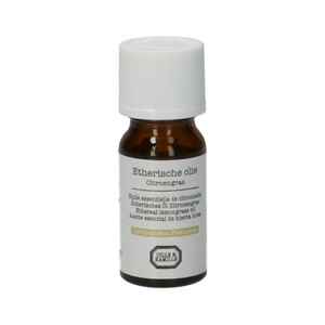 Geurolie, citroengras, biologisch, etherische olie, 10 ml 