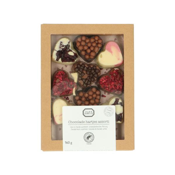Image of Chocolade hartjes, 160 g