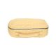 Toilettas groot, biologisch katoen, geel, 26 x 16 x 10 cm geel  Toilettas groot, biologisch katoen, geel, 26 x 16 x 10 cm geel