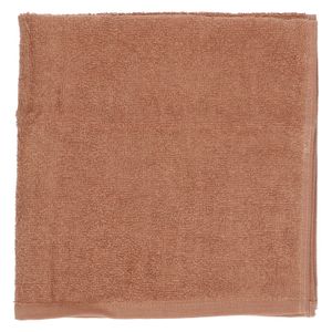 Essuie-main, coton recyclé, vieux-rose, 50 x 50 cm