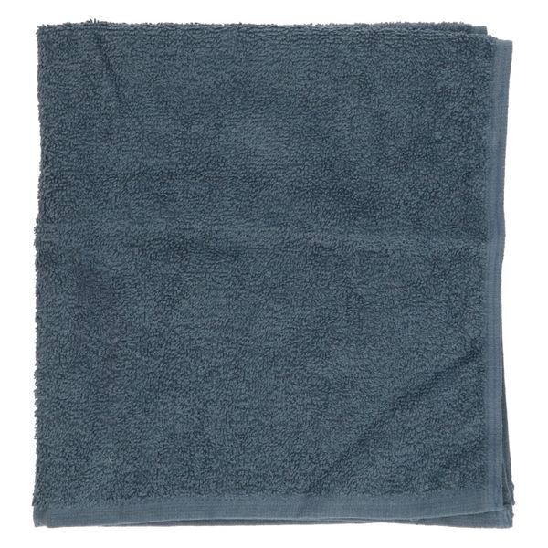 Essuie-main, coton recyclé, bleu, 50 x 50 cm