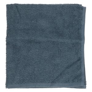 Essuie-main, coton recyclé, bleu, 50 x 50 cm