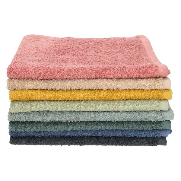 Kitchen towel, recycled cotton, blue, 50 x 50 cm