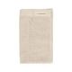 Light sand-coloured recycled cotton guest towel, 30 x 50 cm