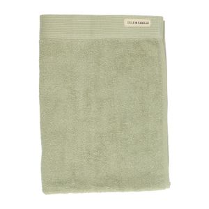 Handtuch, recycelte Baumwolle, hellgrün, 50 x 100 cm