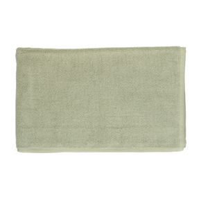 Tapis de bain, coton recyclé, vert clair, 50 x 80 cm
