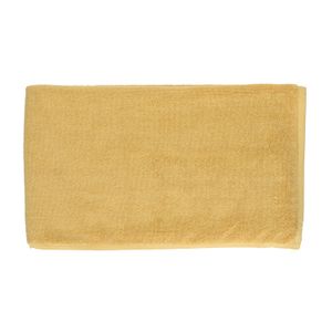 Tapis de bain, coton recyclé, jaune blé, 50 x 80 cm