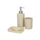 Porte-brosse à dents, beige moucheté, céramique