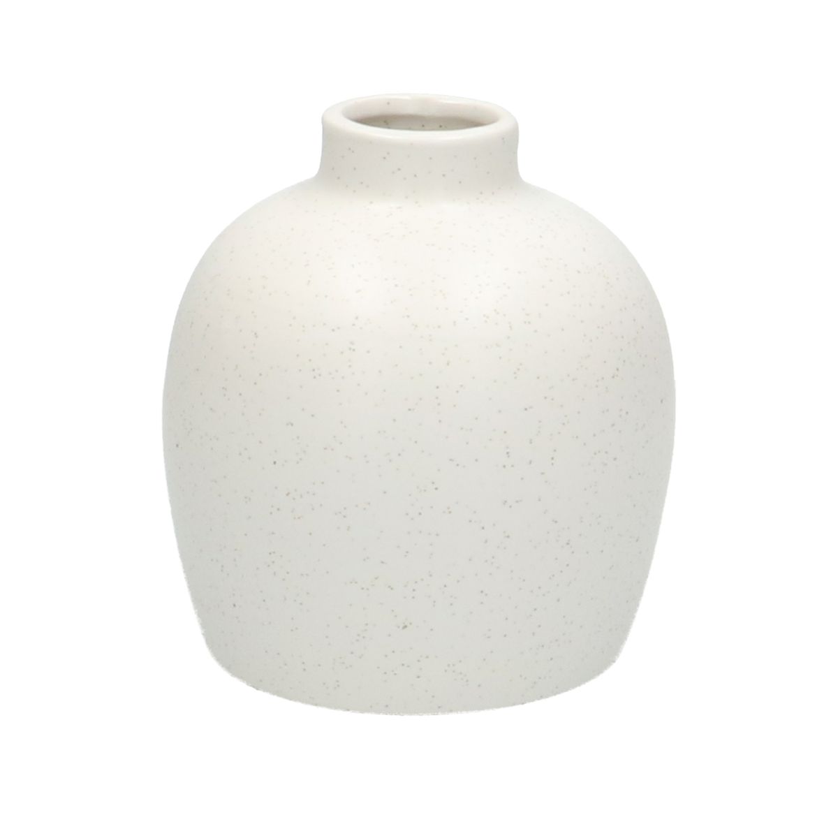 Mini-Vase, Porzellan, weiß