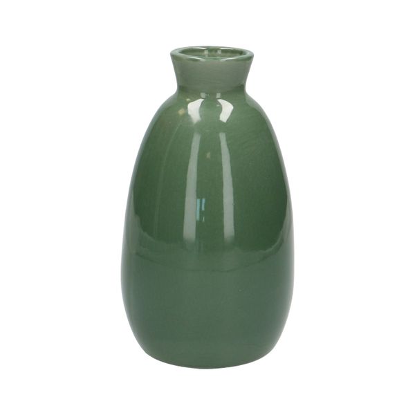 Vase, porcelaine, vert