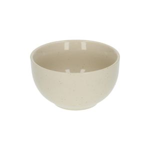 Beige, speckled stoneware bowl, Ø 10 cm