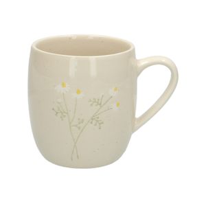 Tea mug XL, stoneware, chamomile