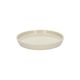 Beige, speckled, stoneware cake plate, Ø 15 cm