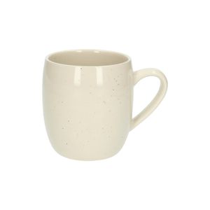 Beige, speckled, stoneware tea mug, Ø 9.5 cm