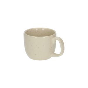 Beige, speckled, stoneware espresso mug, Ø 6 cm