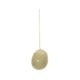 Vilten hanger, paasei, groen, stippen                                                      