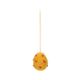 Vilten hanger, paasei, geel, stip