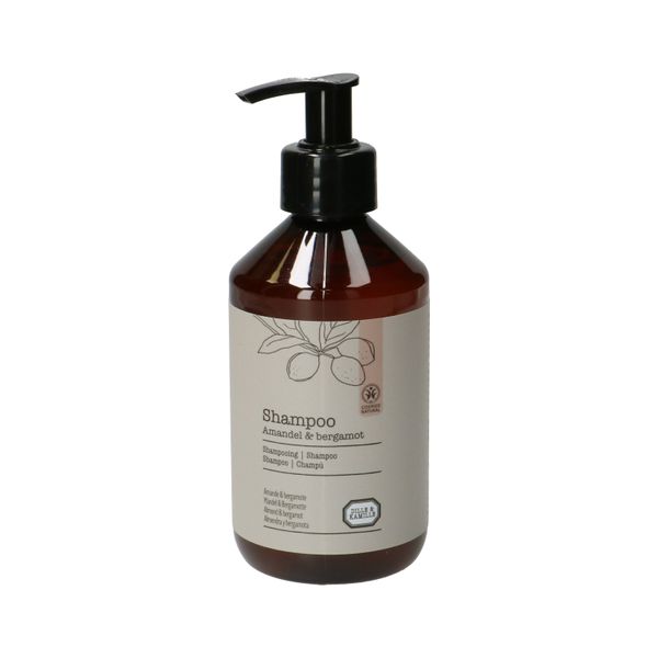 Shampoo, amandel&bergamot, 300 ml