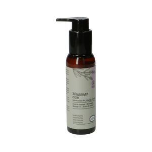 Massageolie, lavendel & ylang, 100 ml