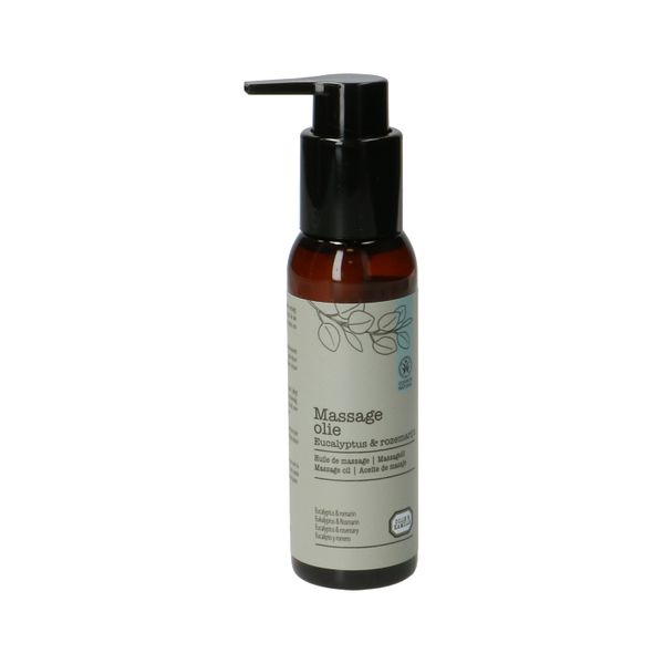 Massageolie, eucalyptus&rozemarijn, 100 ml