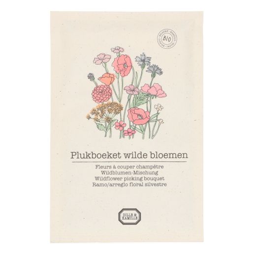 Image of Bloemenzaden, biologisch, plukboeket wilde bloemen