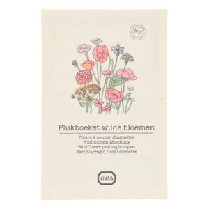 Bloemenzaden, plukboeket wilde bloemen, BIO