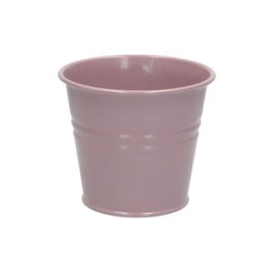 Pot de fleurs, zinc, violet bruyère, Ø 11 cm