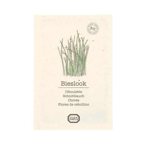 Graines de plantes aromatiques, biologique, ciboulette, 0.25 g