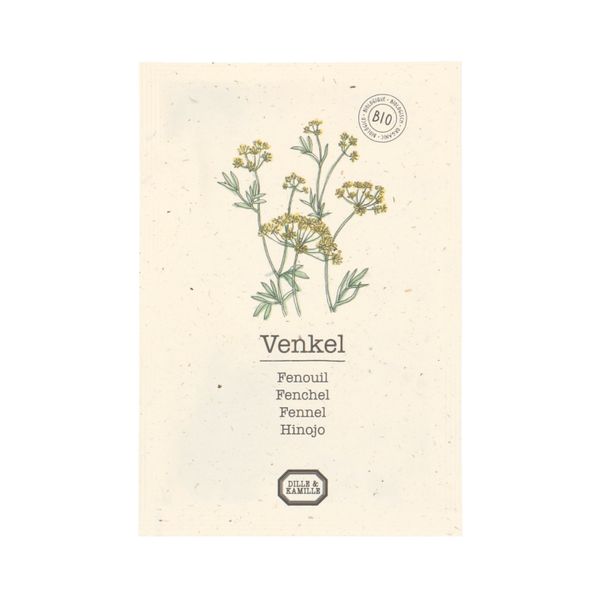 Graines de plantes aromatiques, biologique, fenouil