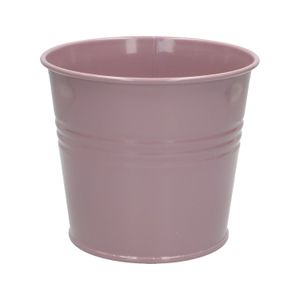 Pot de fleurs, zinc, violet bruyère