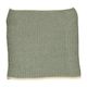 Wipes, knitted, dark green 25 x 25 cm, cotton