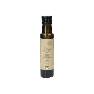 Huile d'olive extra vierge, à l'ail, biologique, 100 ml
