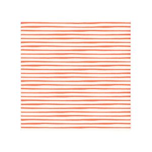 Napkins, paper, striped, 33 x 33 cm, pack of 20