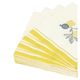 Serviettes de table, papier, citron, 25 x 25 cm, 20 pièces Serviettes de table, papier, citron, 25 x 25 cm, 20 pièces