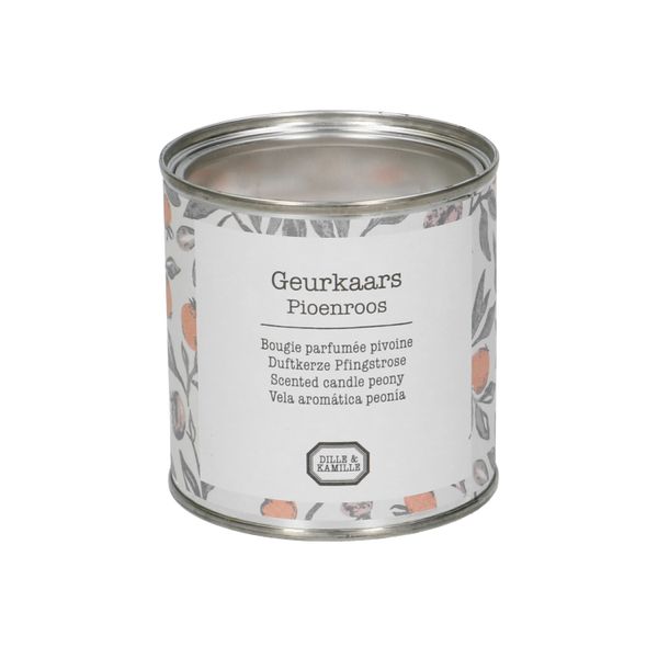 Peony scented candle, 182 ml
