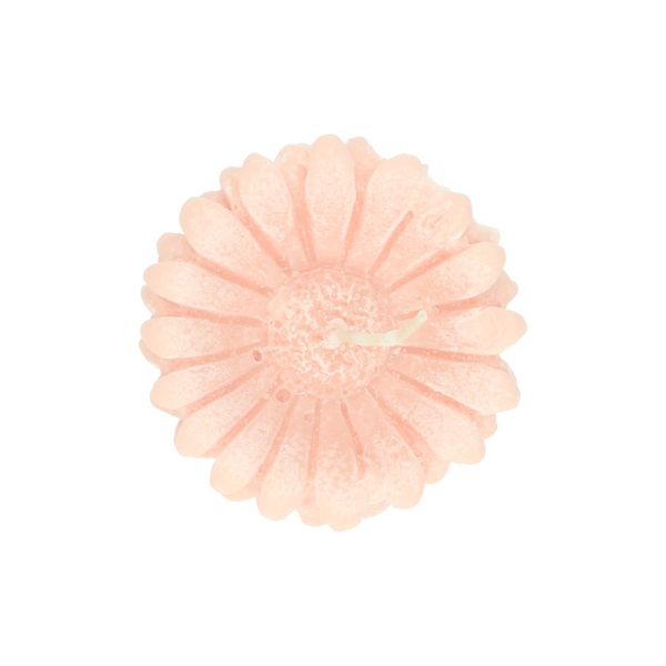 Vormkaars, bloem, roze