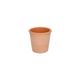 Bloempot, licht roodsteen, ronde rand, ø 13 cm 