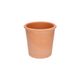 Bloempot ronde rand, licht terracotta, ø 17 cm