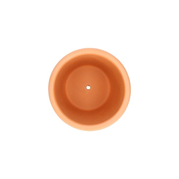 Bloempot ronde rand, licht terracotta, ø 17 cm