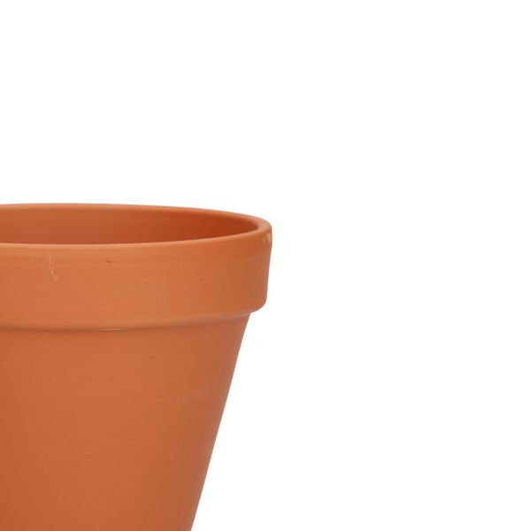 Pot de fleurs, terre cuite, Ø11 cm