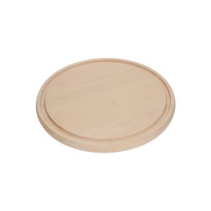 FSC-certified beechwood cutting board, ø 30 cm
