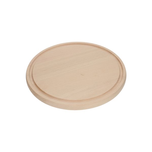 Snijplank, fsc beukenhout,ø 30 cm