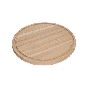 FSC-certified beechwood cutting board, ø 35 cm 