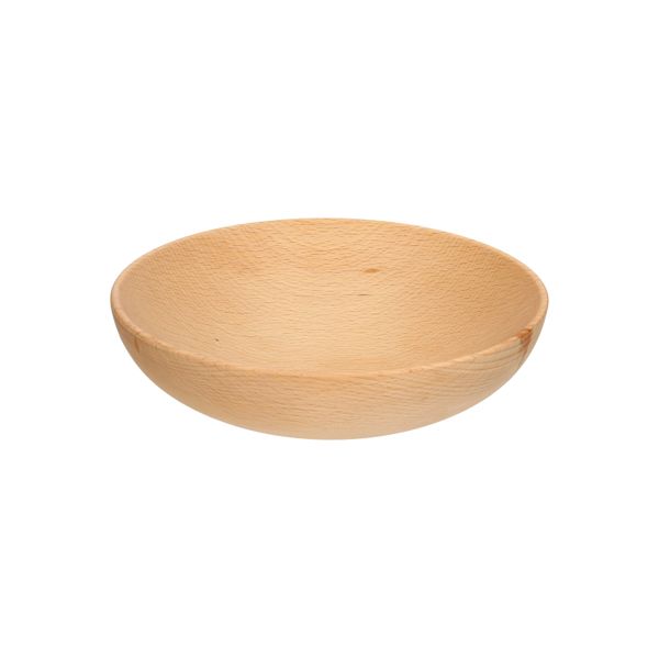 Schaal, beukenhout,Ø 22 x 5,2 cm