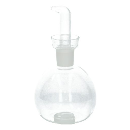 Olie- of azijn-flesje, bol, 500 ml