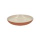 Terracotta, pebble coloured soup plate, ø 23 cm